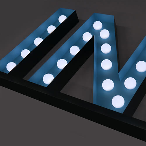 Led Lamp Signage